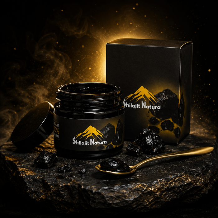 Shilajit Natura 100% Pur – Rășină Himalayană de Energie și Vitalitate